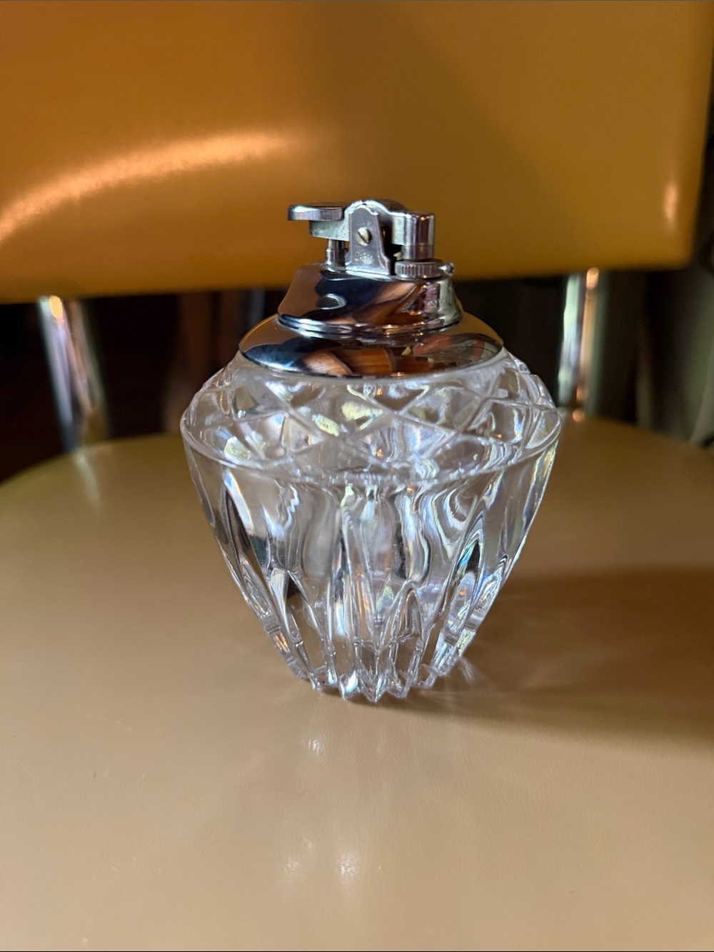 Cut Glass Desk Lighter Princess House